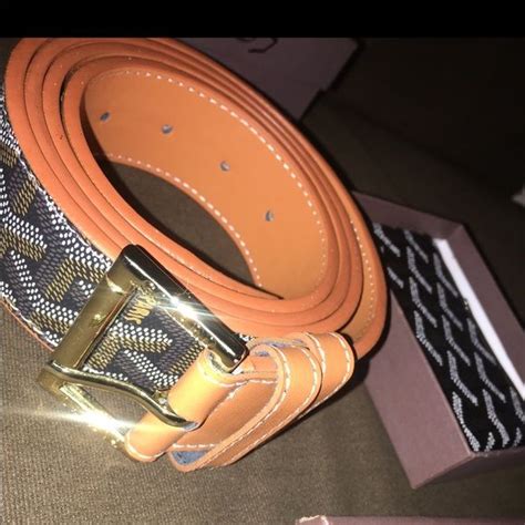 price for goyard belt black